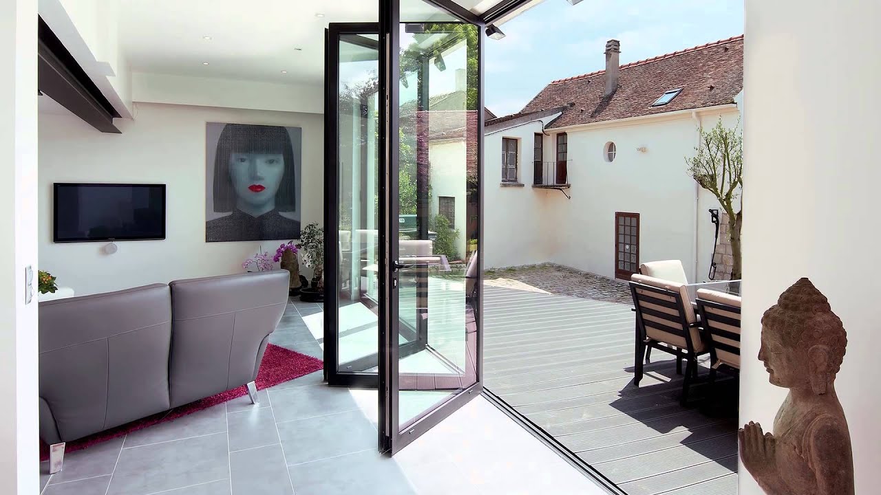 Folding Patio Doors from Reynaers at Home